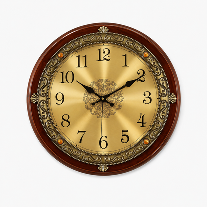 NeonDeco Grande Horloge Murale Vintage 42CM
