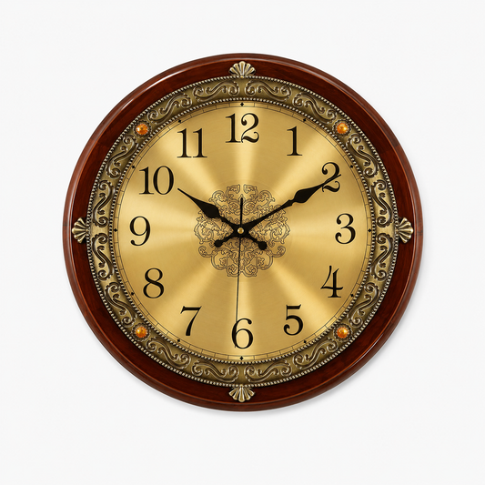 NeonDeco Grande Horloge Murale Vintage 42CM