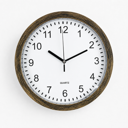 NeonDeco Horloge Rétro avec Coffre Secret