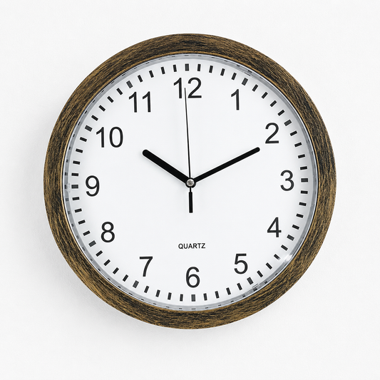NeonDeco Horloge Rétro avec Coffre Secret